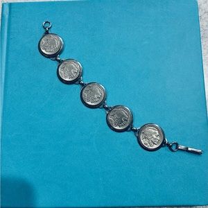 Vintage Indian head nickel bracelet